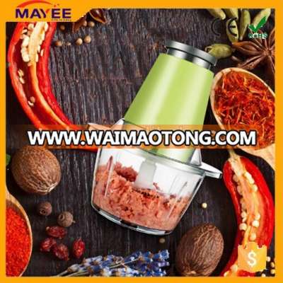 High quality CE/ROHS/LFGB/CB 1.2Lcapacity low noise food processor chopper meat chopper